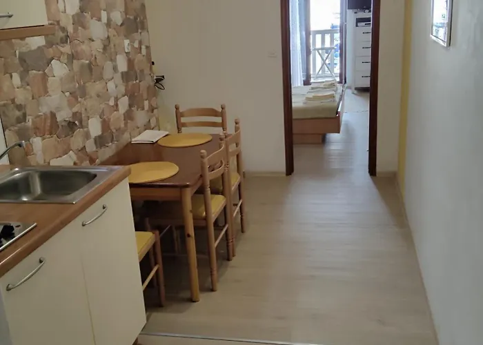 In With Sea View, Balcony, Air Conditioning, Wi-fi Appartement Jadranovo