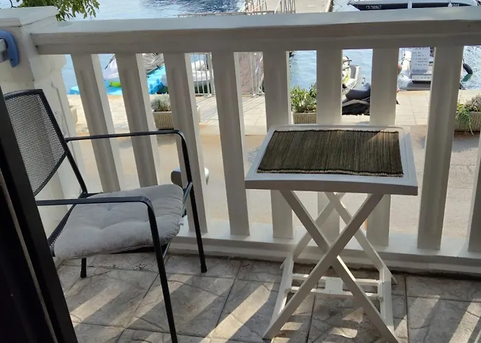 In With Sea View, Balcony, Air Conditioning, Wi-fi Appartement Jadranovo